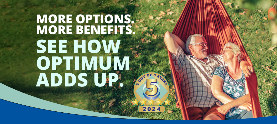 More options. More benefits. See how Optimum adds up.